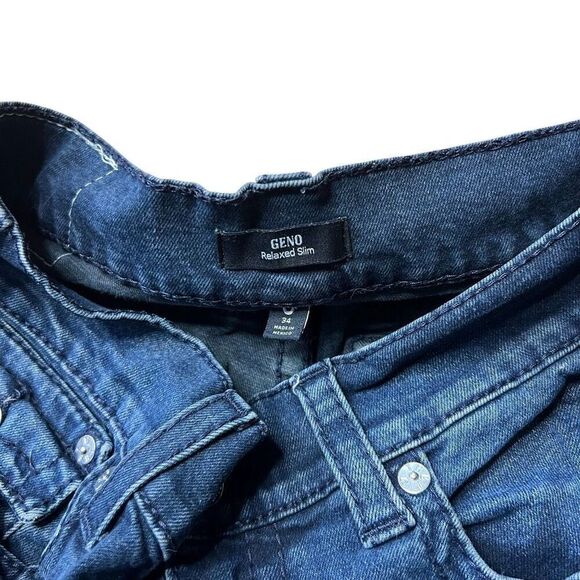 True Religion Geno Relaxed Slim Jeans 34 - Picture 7 of 8